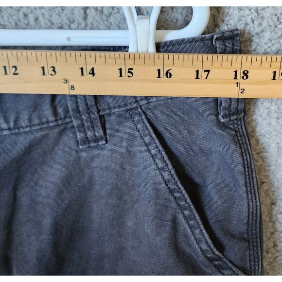 Carhartt Relaxed Fit Gray Casual Grunge Workwear Cargo Shorts Size 38 103542 - Picture 11 of 16